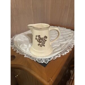 vintage Pfaltzgraff Village stoneware creamer pitcher.